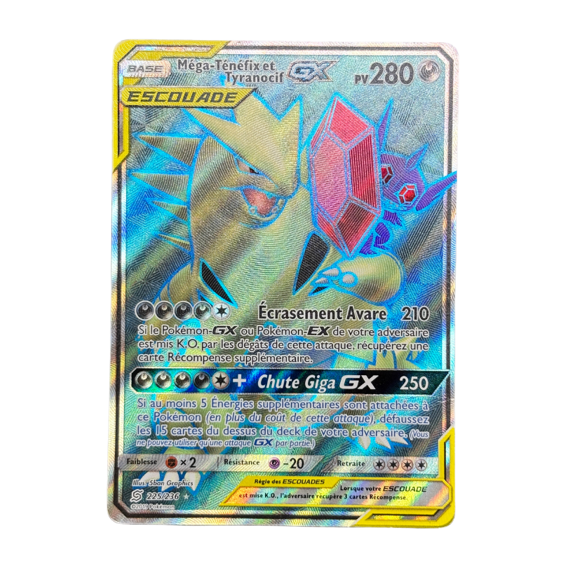 Méga-Ténéfix et Tyranocif GX 225/236 - Duo de choc - EXC+