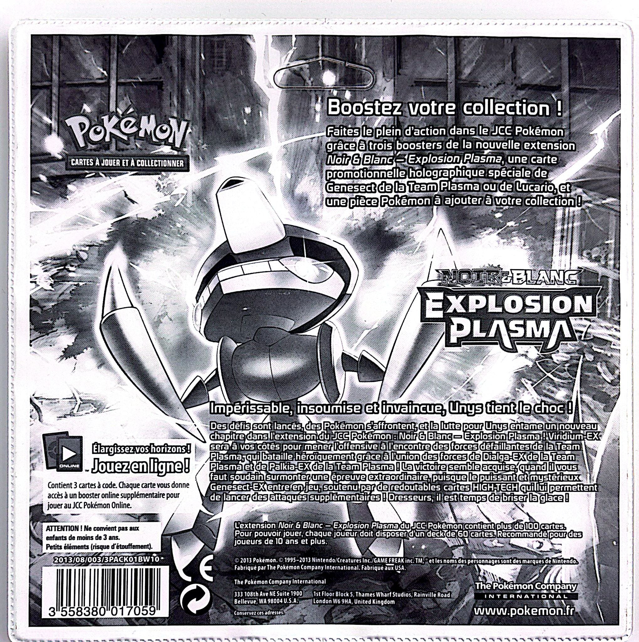 Tripack Explosion Plasma (Genesect) *