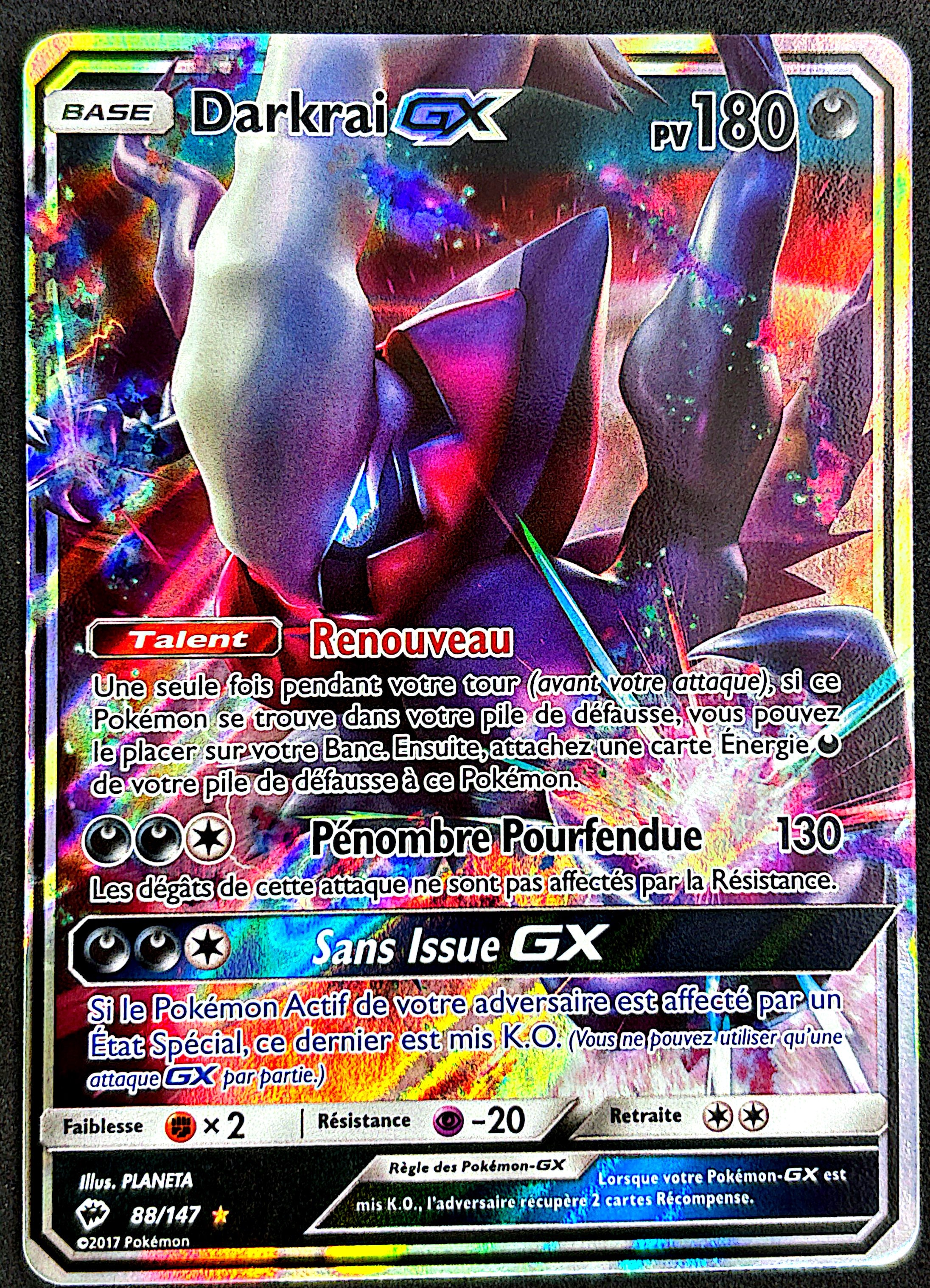Darkrai 88/147 Ombres Ardentes | MINT