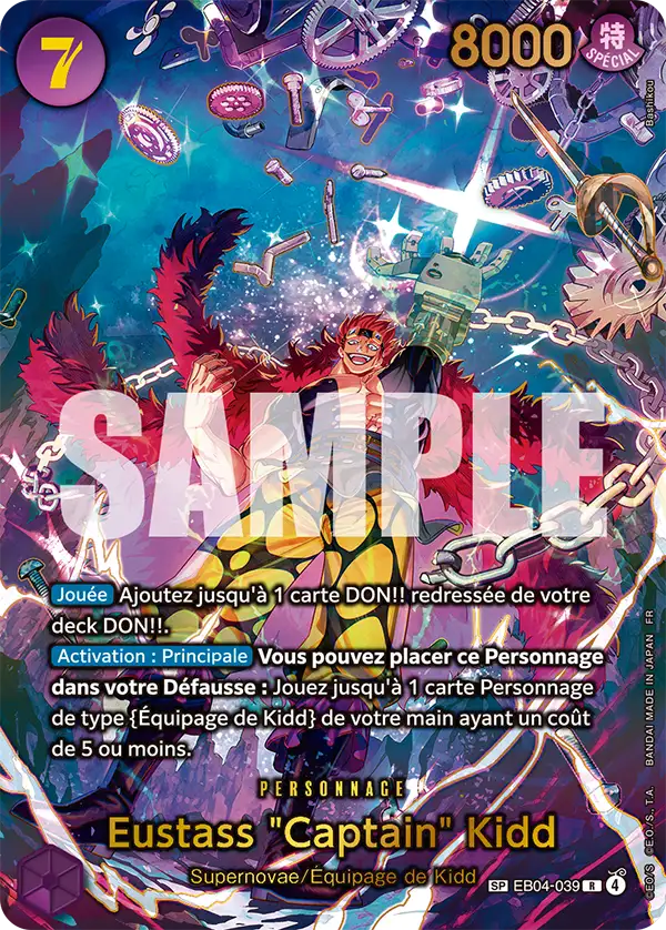 Eustass Captain Kidd EB04-039 | FR