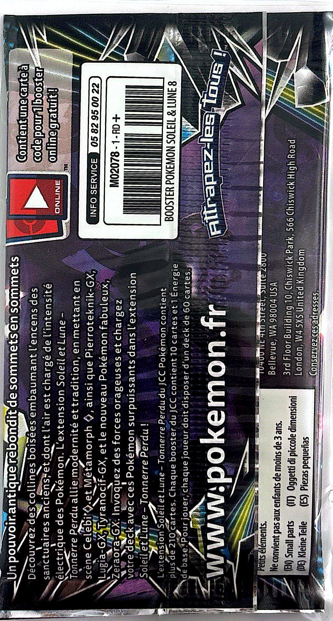 Booster Tonnerre Perdu Pierroteknik *