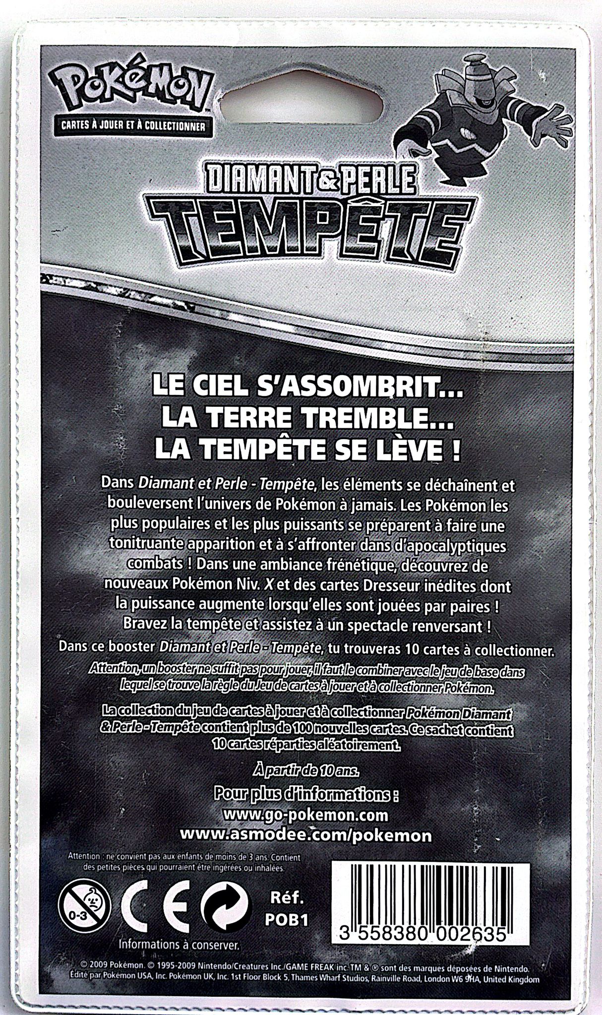 Blister DP Tempête (Noctunoir) *
