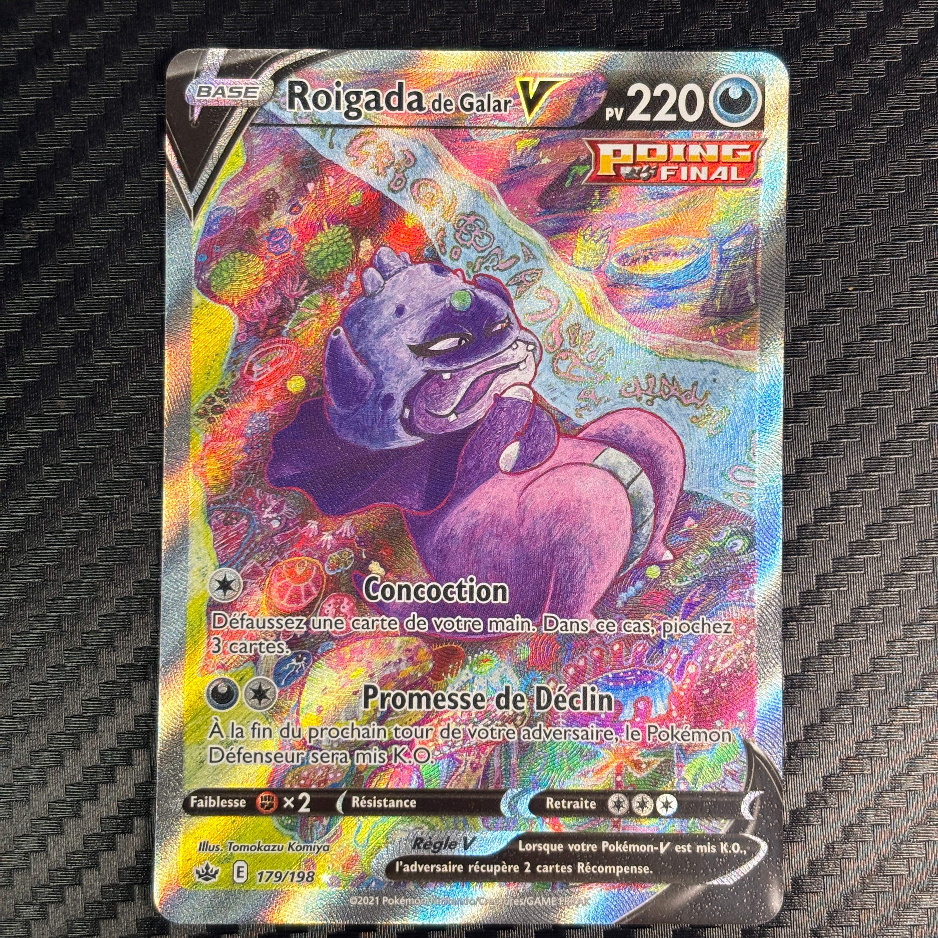 Roigada de Galar-V 179/198 - Règne de Glace (Light crimped)