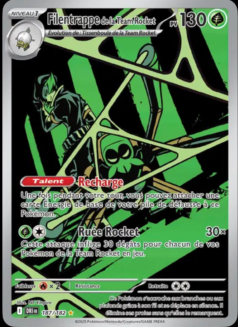 Filentrappe de la Team Rocket 187/182 - Rivalités Destinées