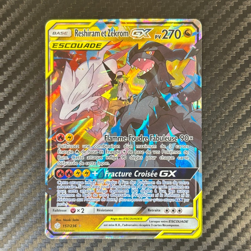 Reshiram et Zekrom 157/236 - Éclipse Cosmique - Mint