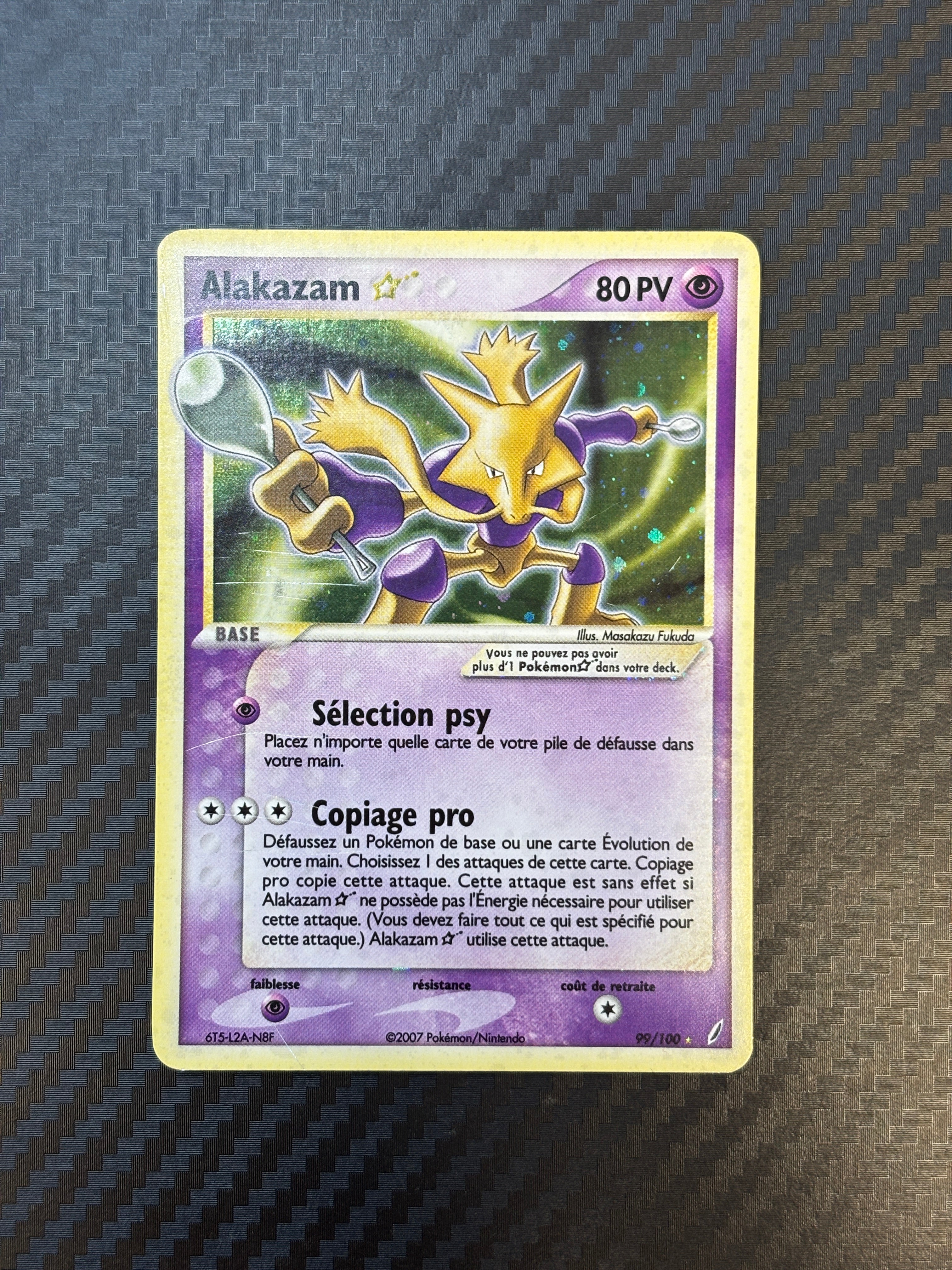 Alakazam 99/100 gardien de cristal – EXC