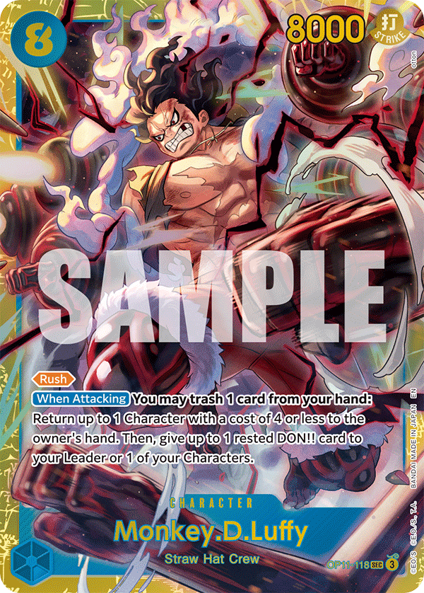 Monkey.D.Luffy OP11-118 | US