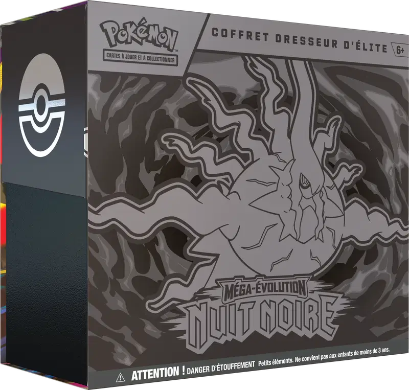 Coffret Dresseur d’Élite (ETB) – Méga-Évolution : Nuit Noire (ME05)