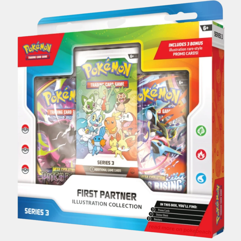 Pack Pokémon Premiers Partenaires Série 3