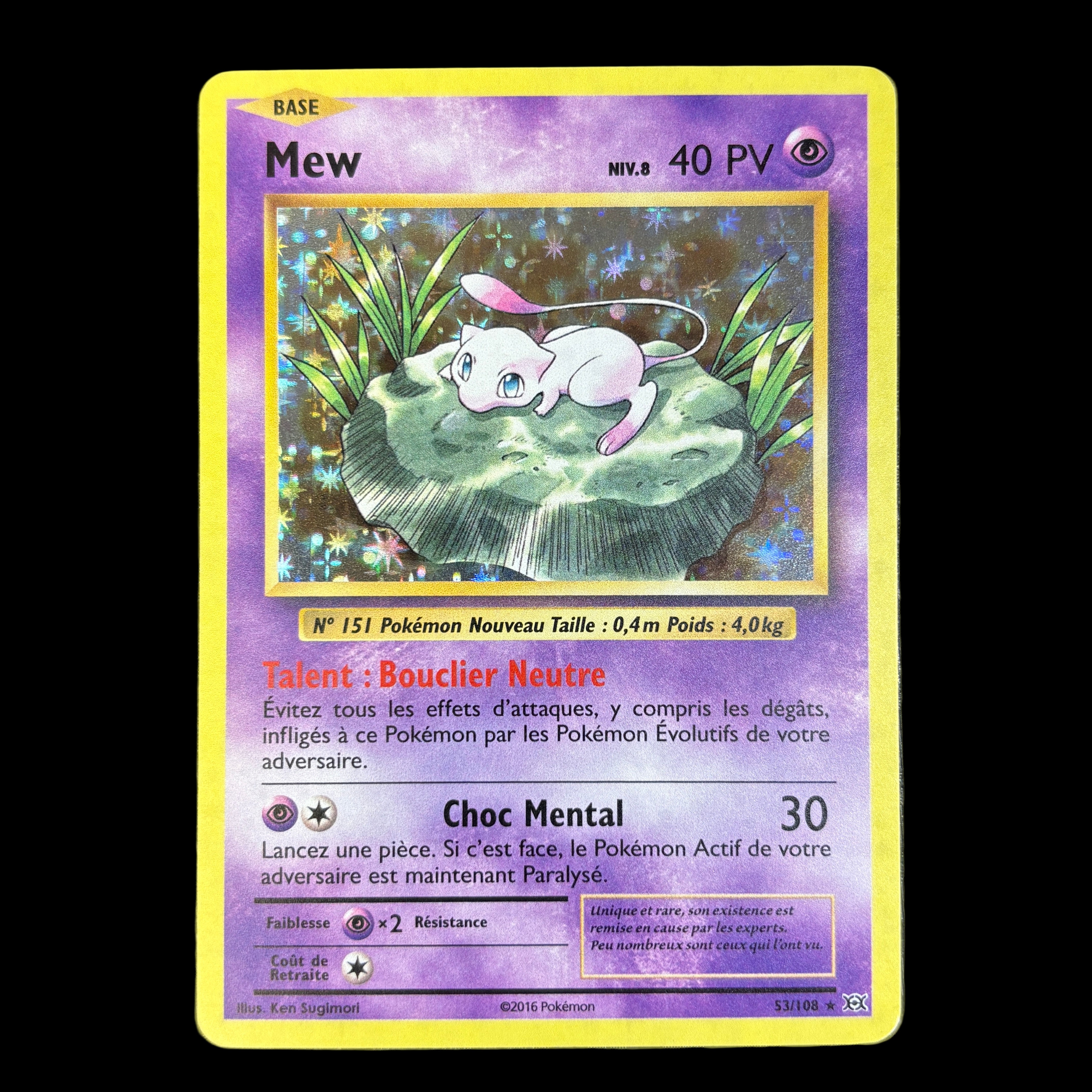 Mew 53/108 Evolutions – NM