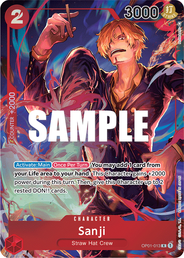 Sanji OP01-013 - US