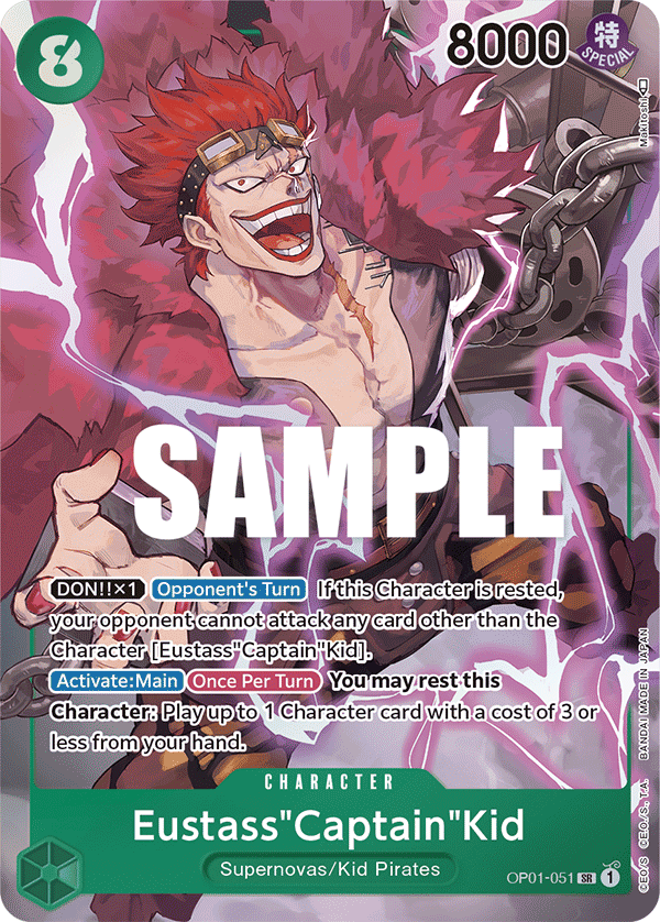 Eustass « Captain Kid » OP01-051 - US