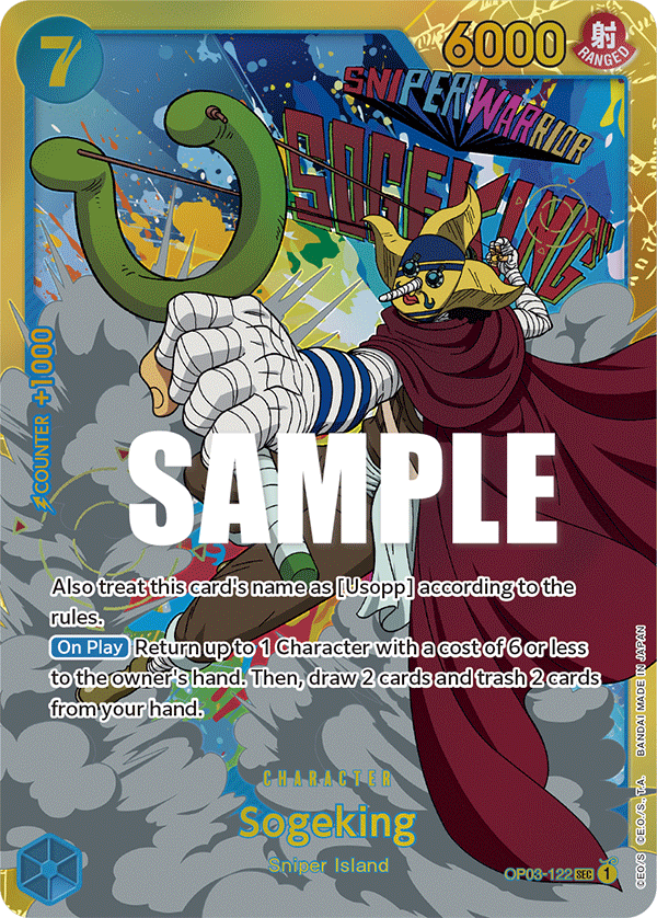 Sogeking OP03-122 - US