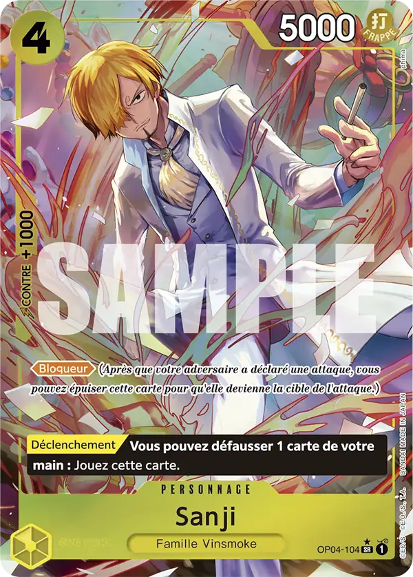 Sanji op04-104 | FR