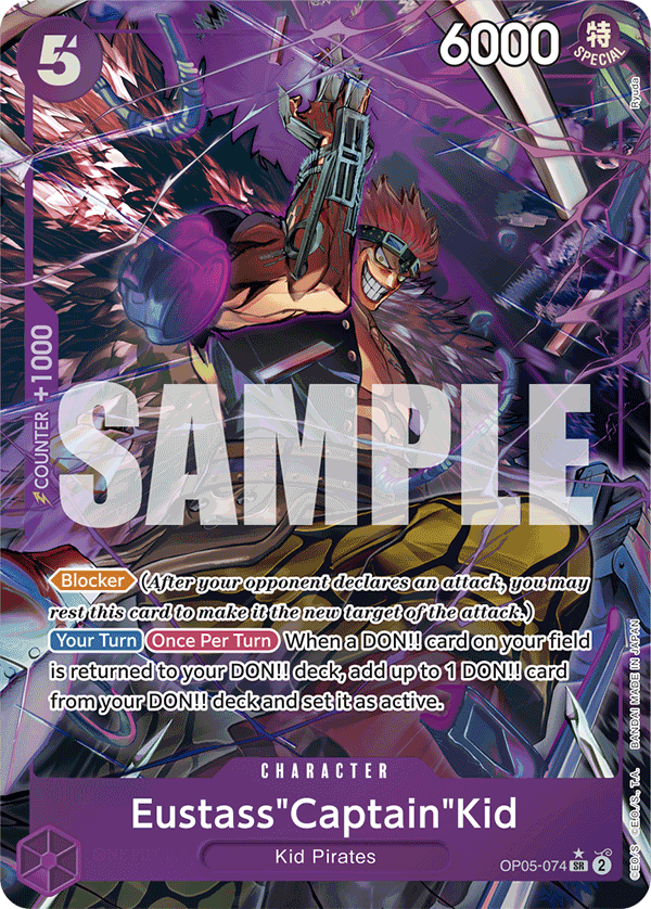 Eustass « Captain » Kid OP05-074 | US