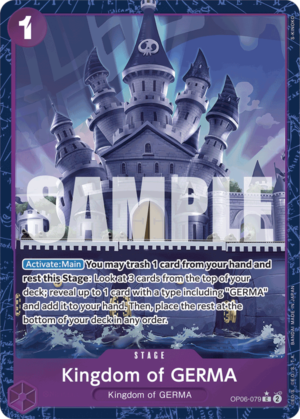 Kingdom of GERMA OP06-079 | US