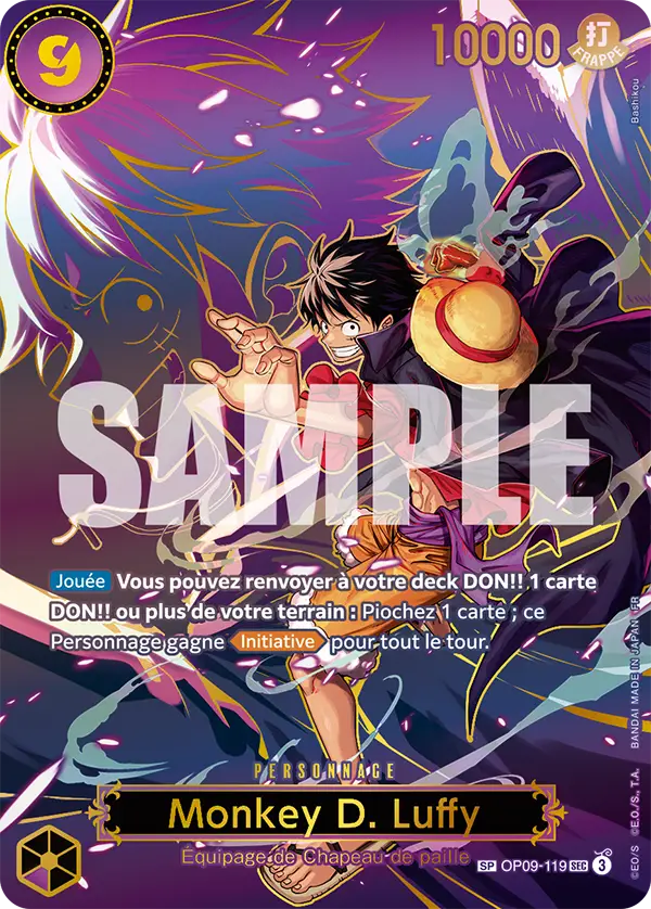 Monkey D.Luffy SP OP09-119 | FR