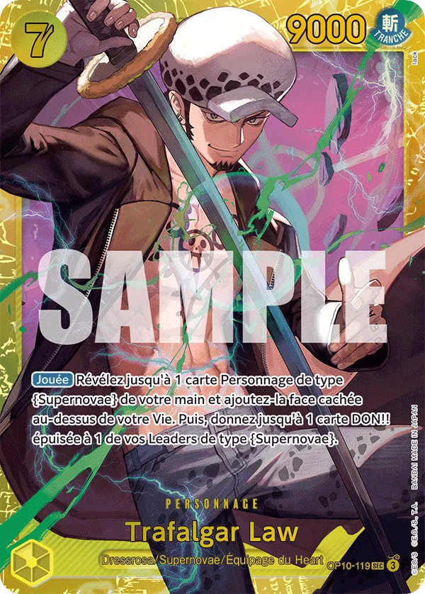 Trafalgar Law OP10-119 | FR