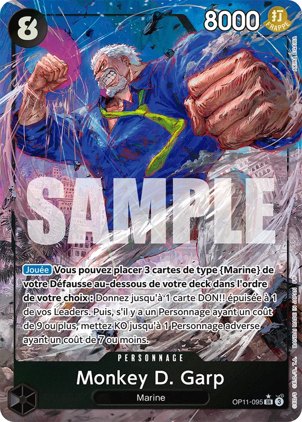 Monkey D.Garp OP11-095 |FR