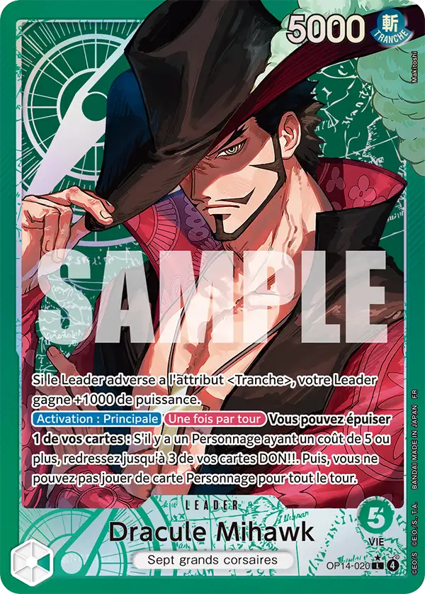 Dracule Mihawk OP14-020 | FR