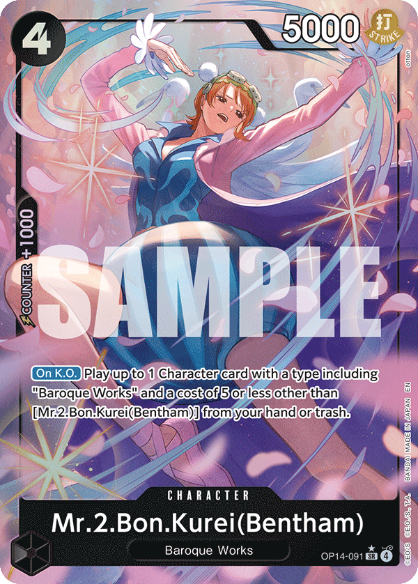 Mr.2.Bon.Kurei OP14-091 | JPN