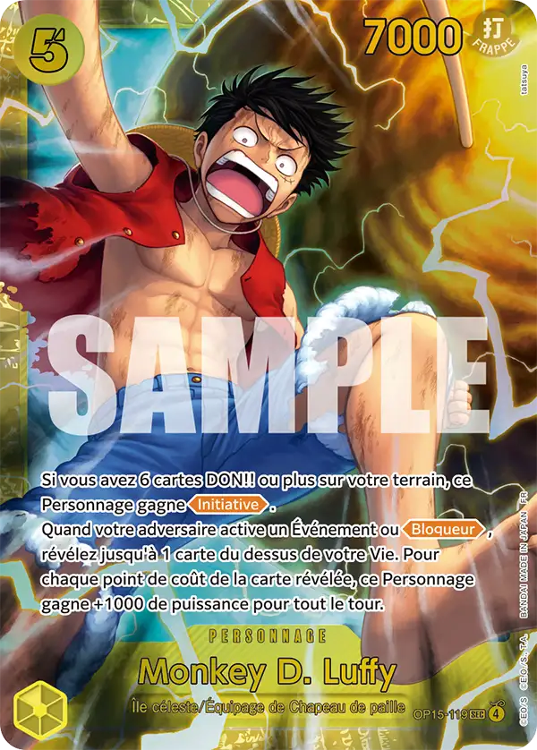 Monkey D.luffy OP15-119 | FR