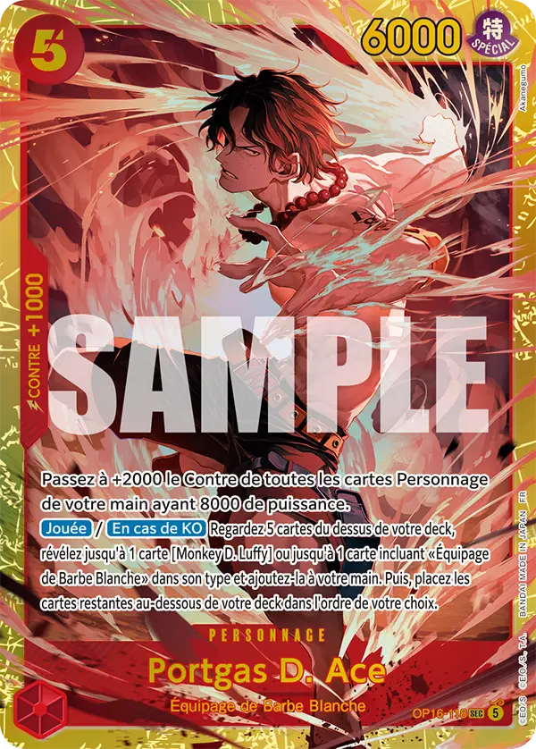 Portgas D.Ace op16-118 | FR