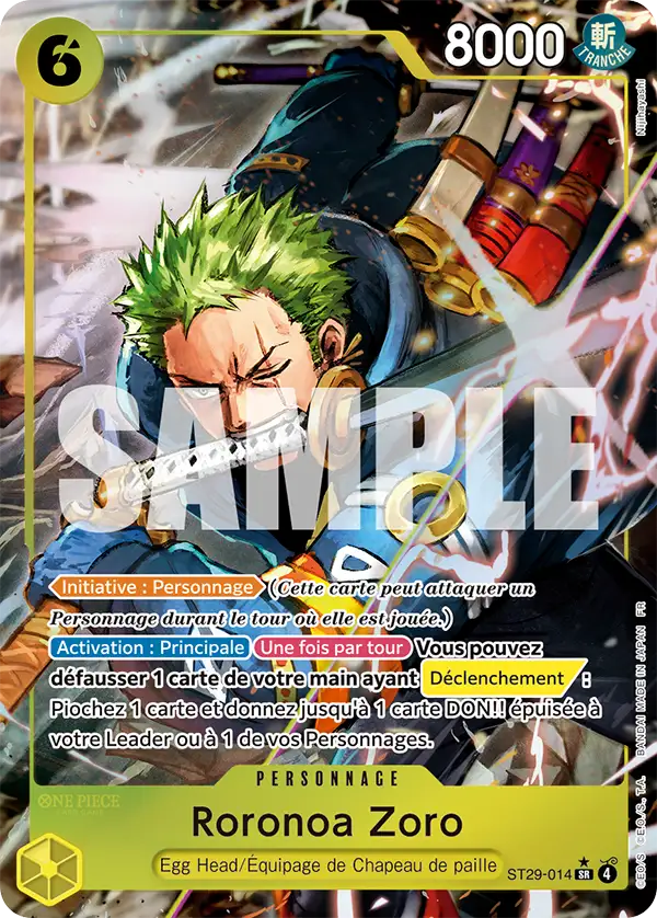 Roronoa Zoro ST29-014 | FR