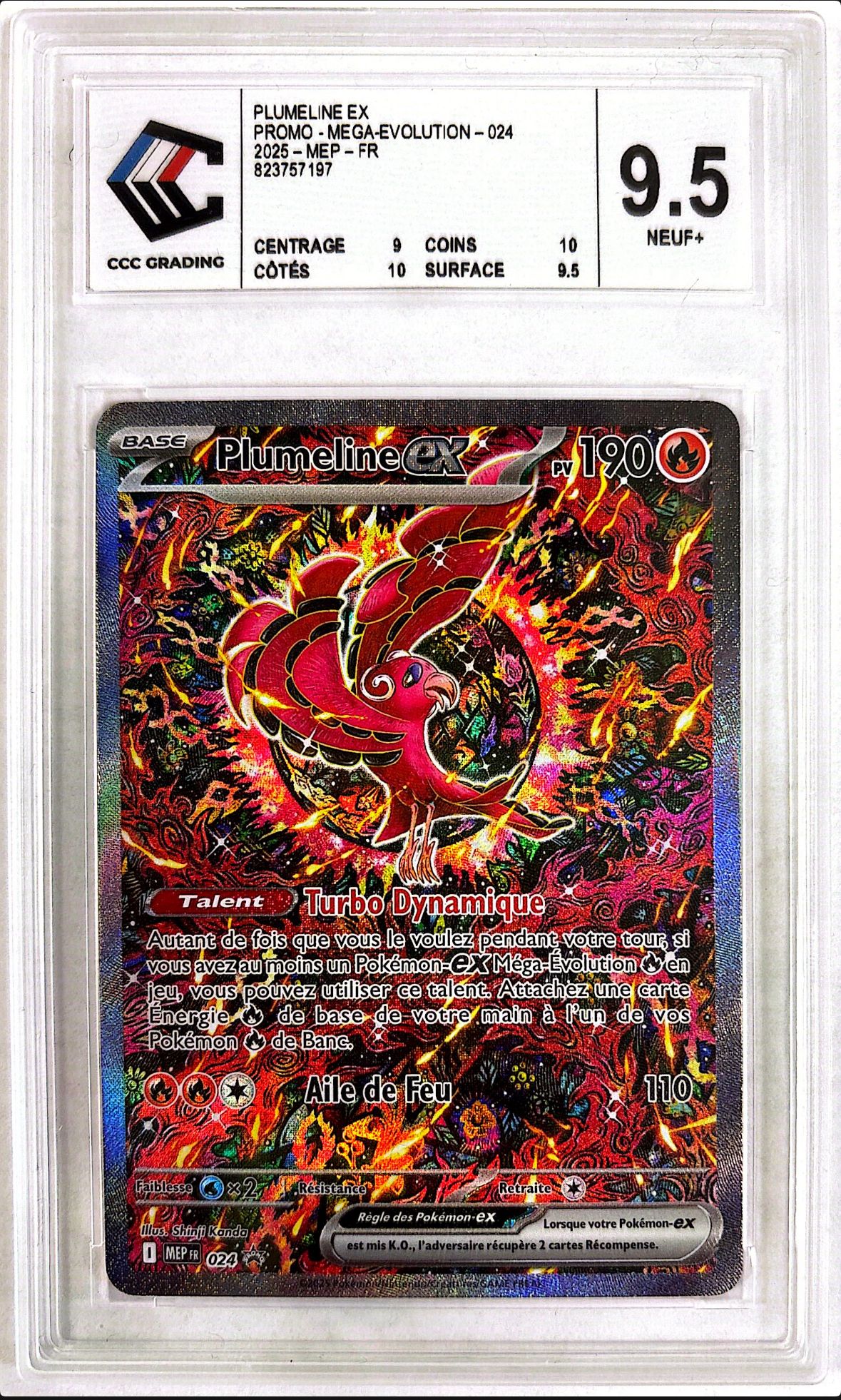 Plumeline MEP 024 CCC 9,5
