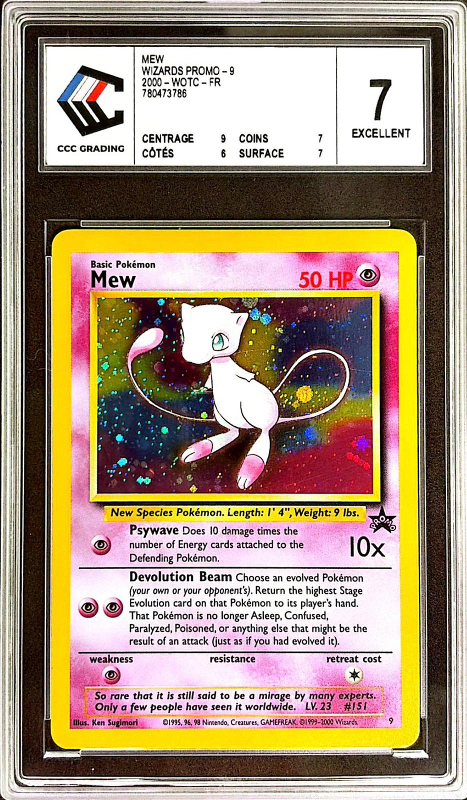 Mew promo Black Star 9 – CCC 7