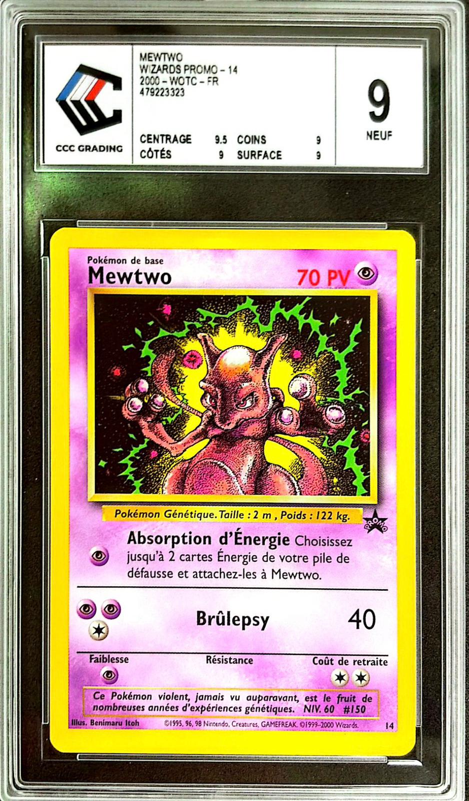 Mewtwo promo Black Star 14 – CCC 9
