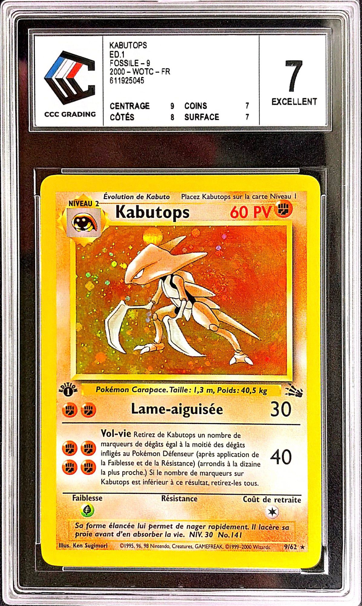 Kabutops 9/82 ED1 – CCC 7
