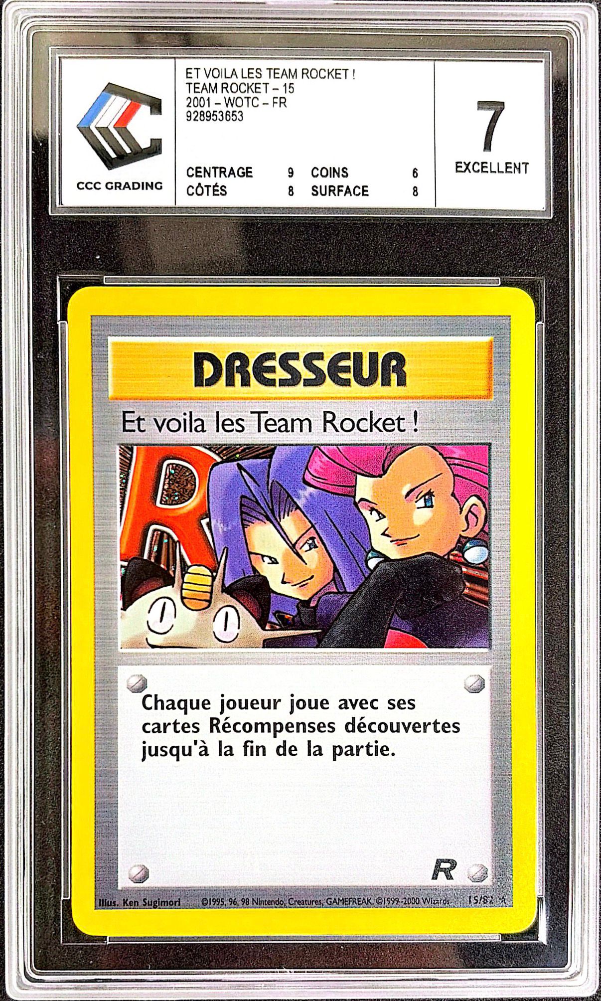 Et voila les Team Rocket ! 15/82 – CCC 7