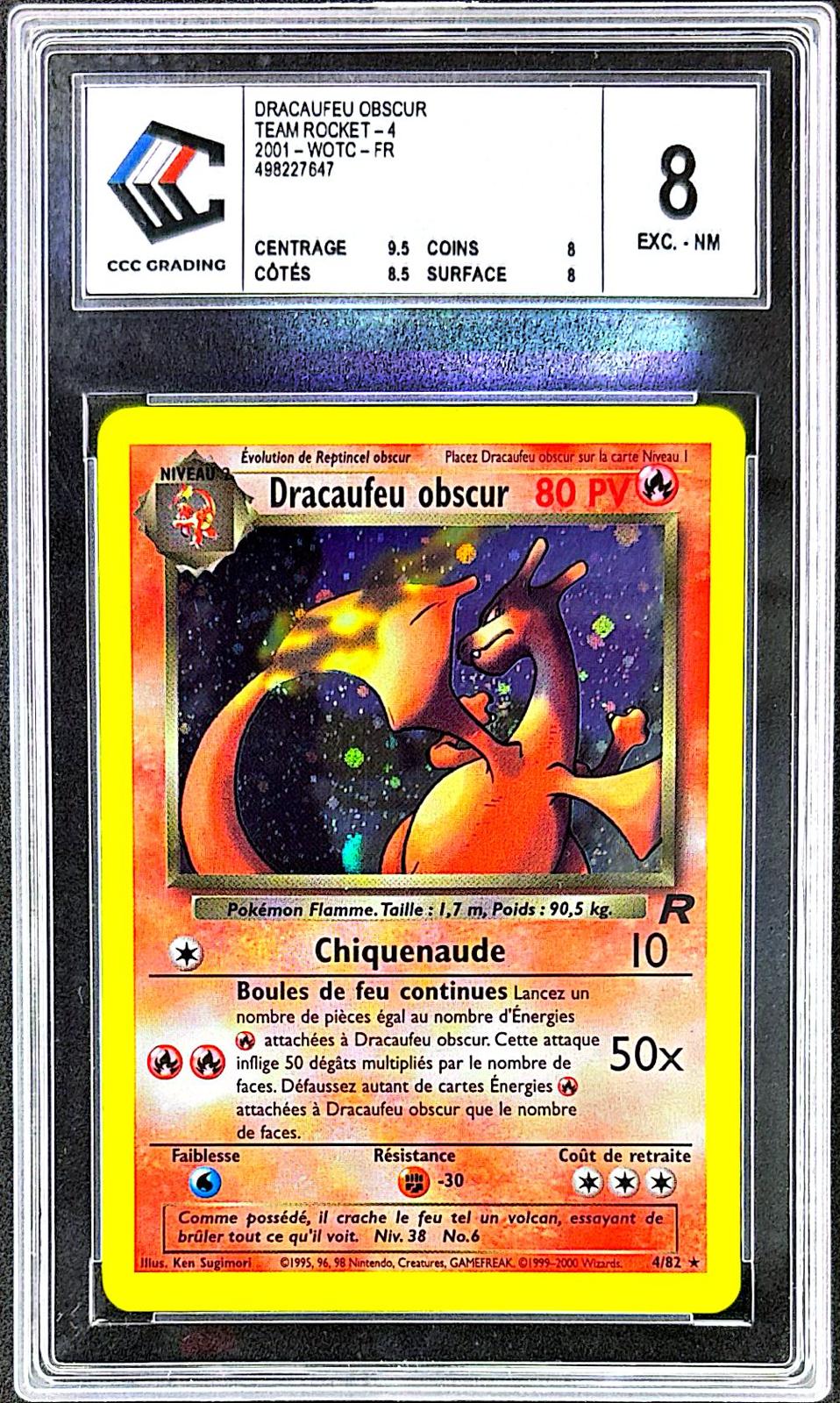 Dracaufeu obscur 4/82 – CCC 8