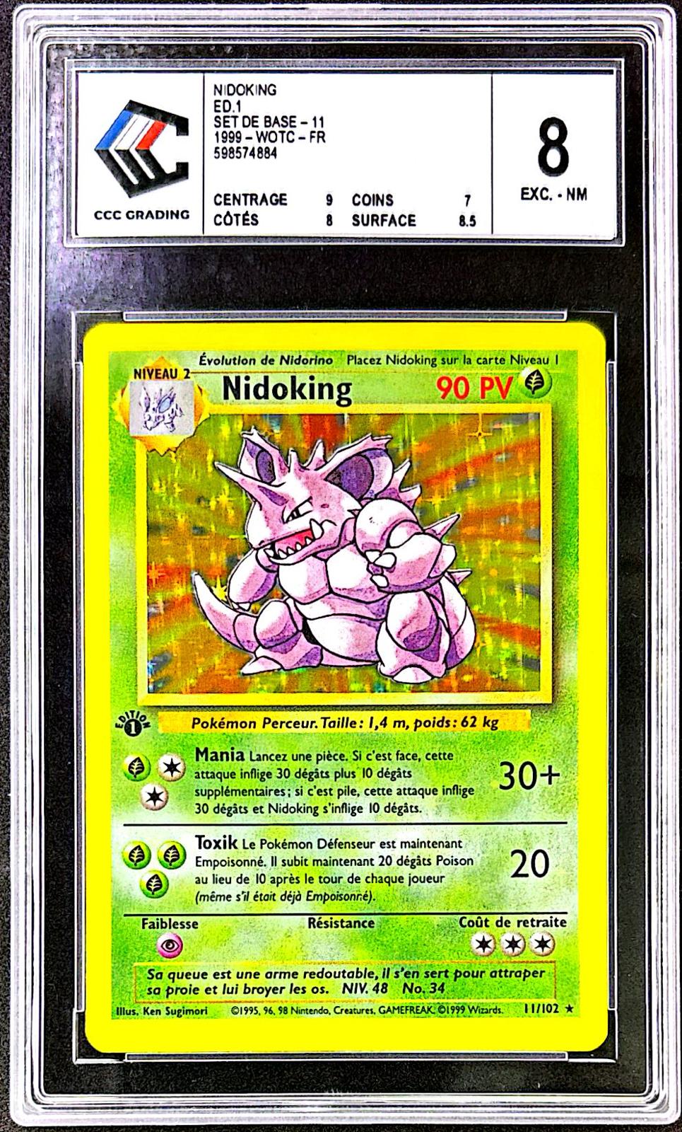 Nidoking 11/102 ED1 - CCC 8