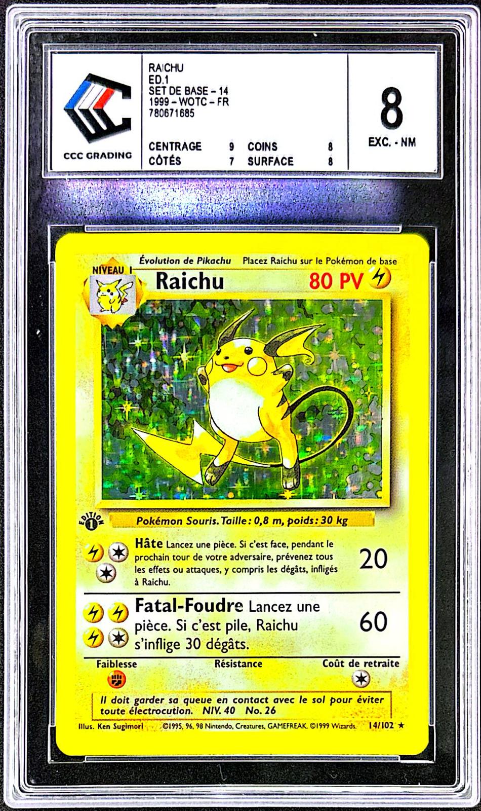 Raichu 14/102 ED1 – CCC 8