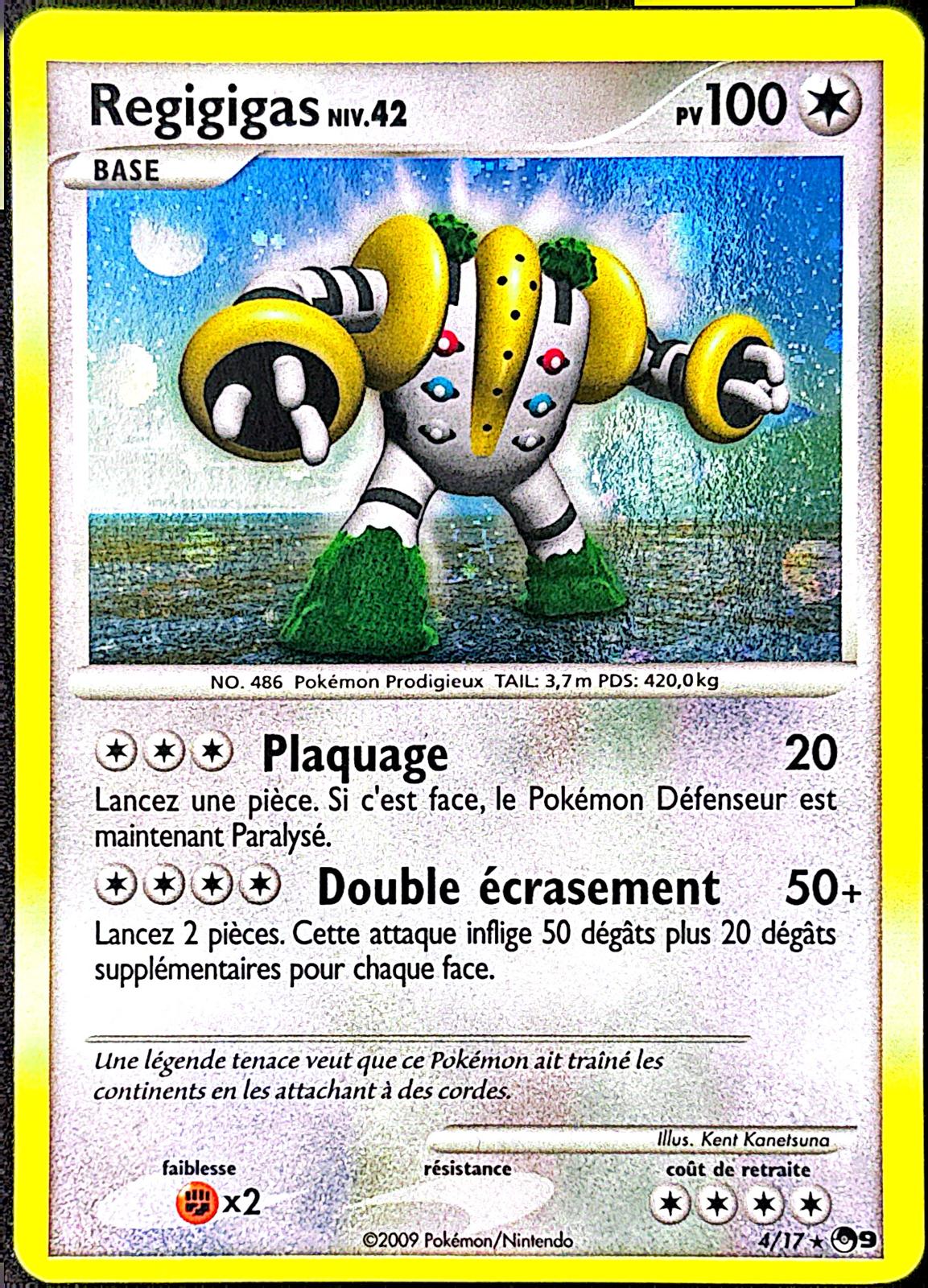Regigigas 4/17 Pop 9 – NM