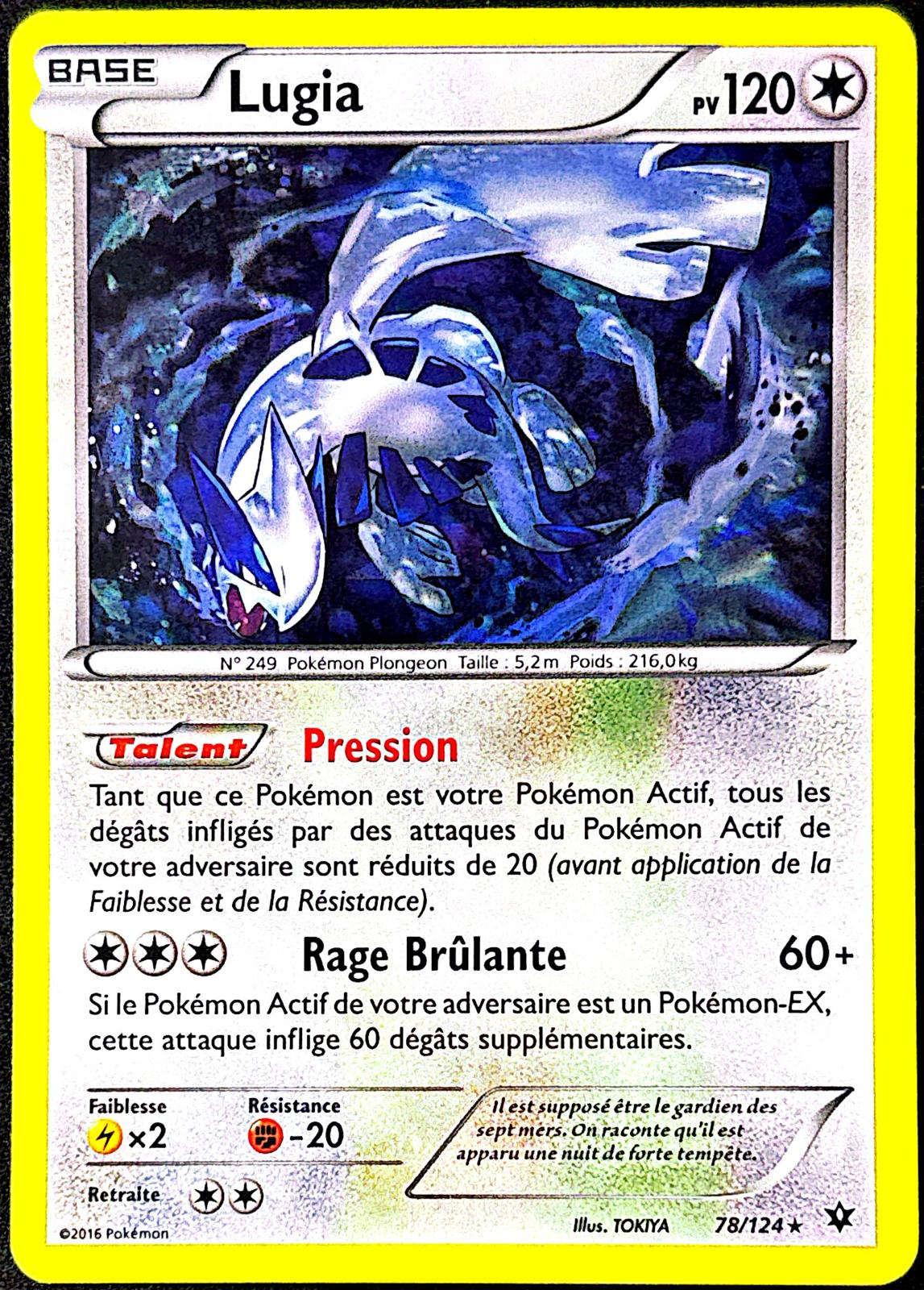 Lugia 78/124 Impact des destins – MINT
