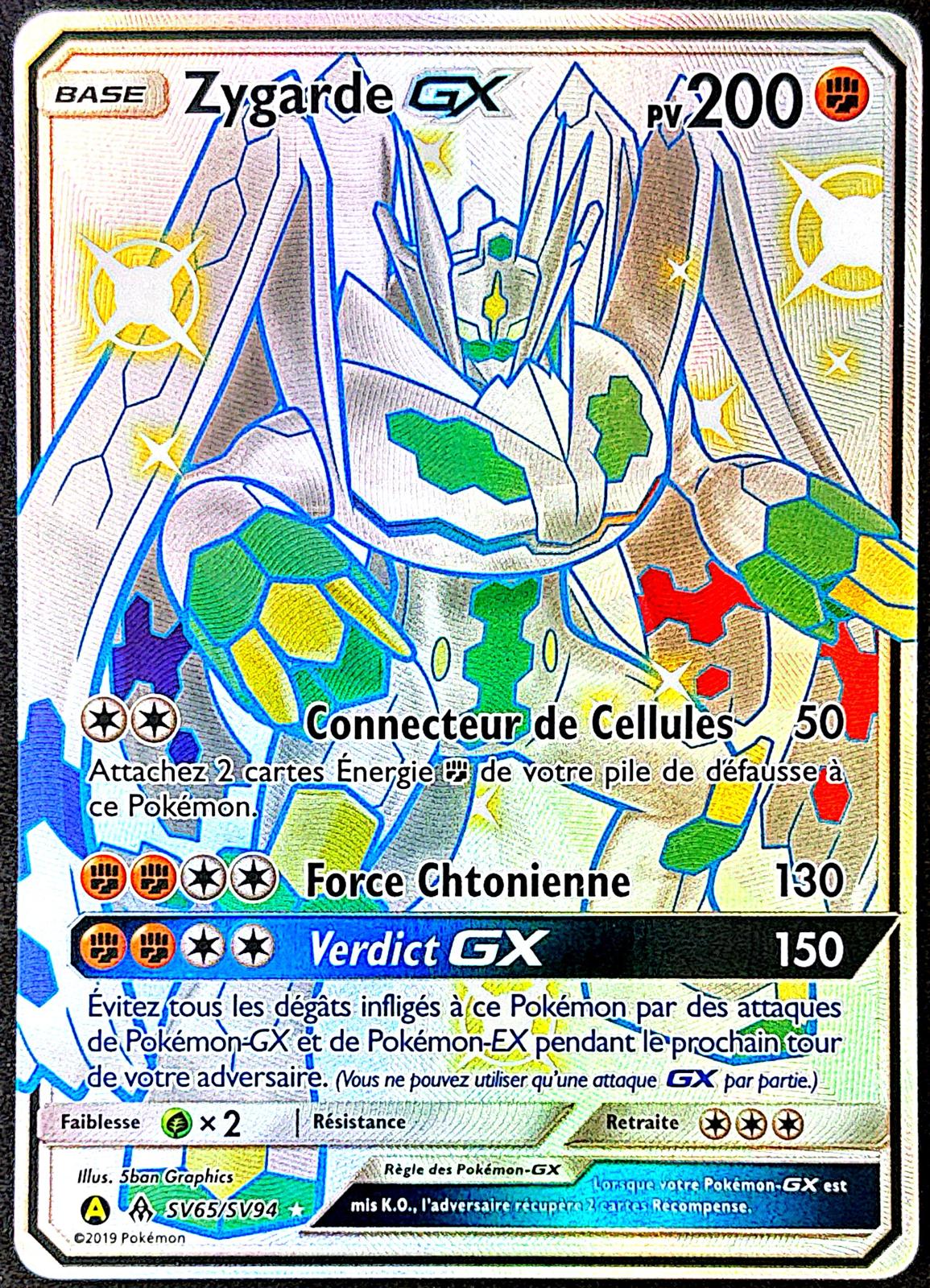 Zygarde GX sv65/sv94 Lumière Interdite – MINT
