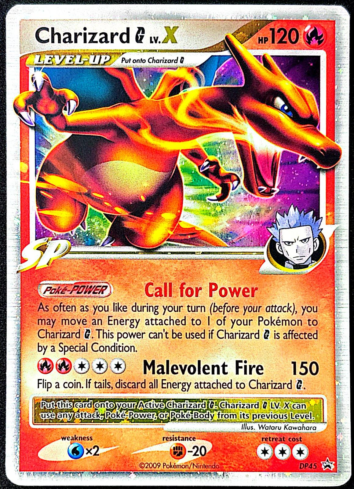 Charizard X DP45 promo Black Star  - EXC