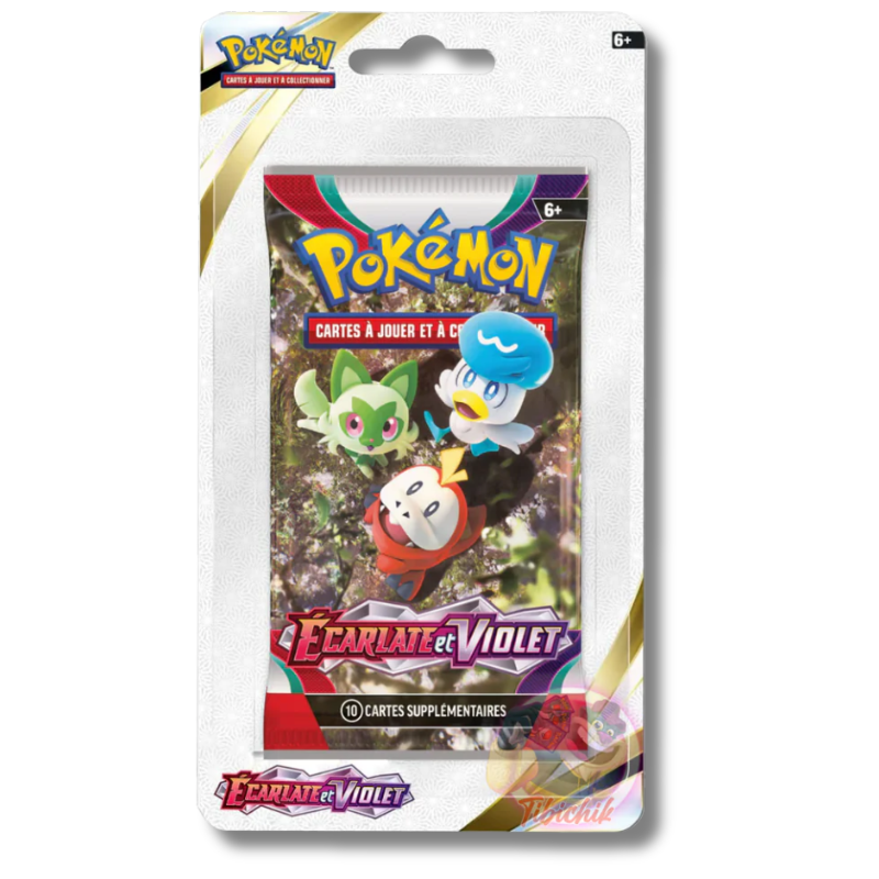 Blister Écarlate & Violet EV1 – Poussacha