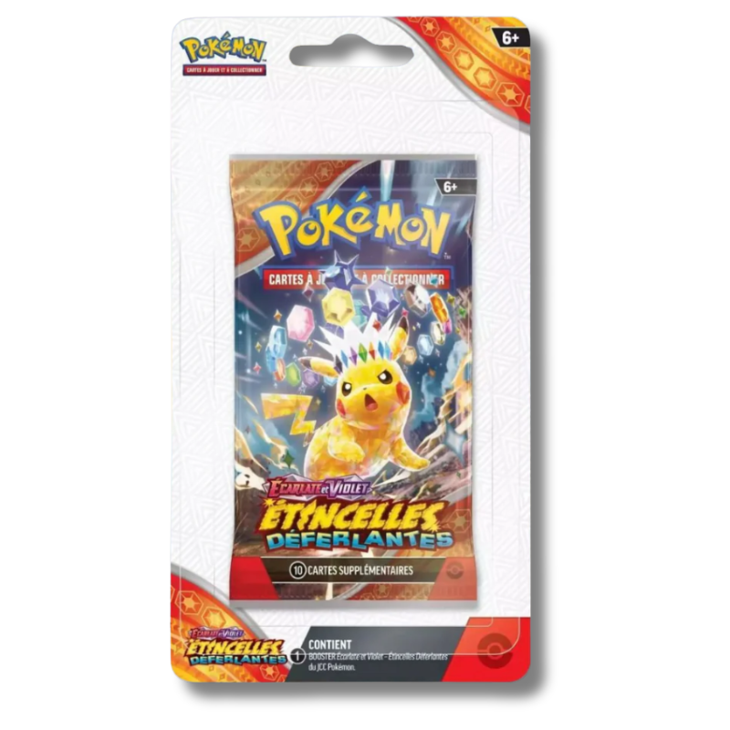 Blister Étincelles Déferlantes EV8 – Pikachu