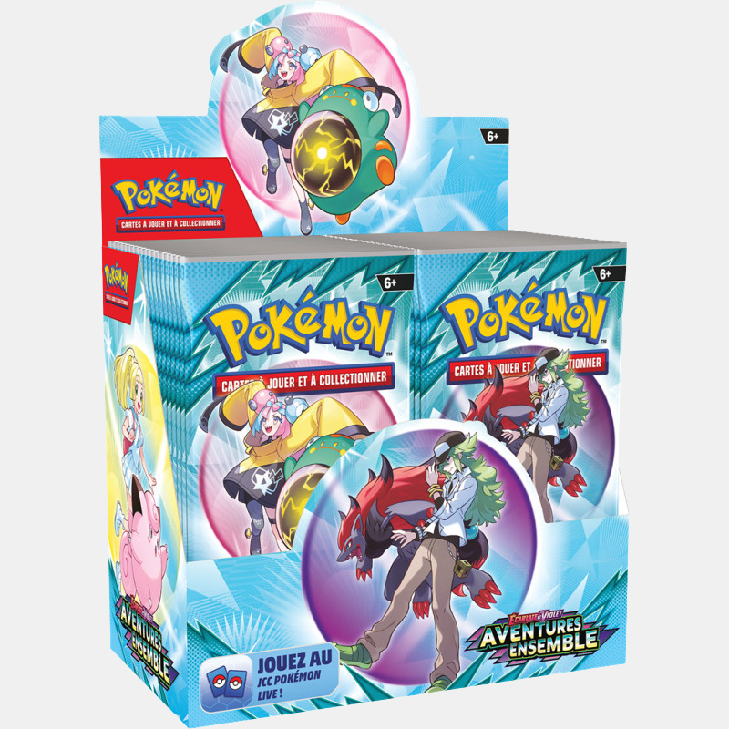 Display Pokémon EV9 – Aventures Ensemble
