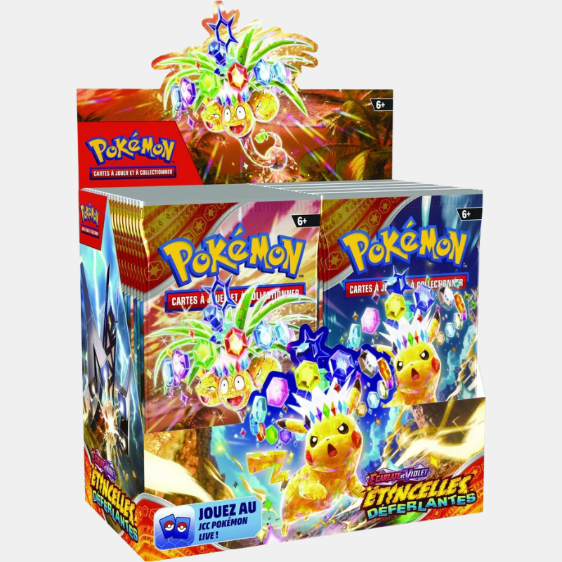 Display Pokémon EV08 Étincelles Déferlantes – 36 Boosters Scellés [FR]