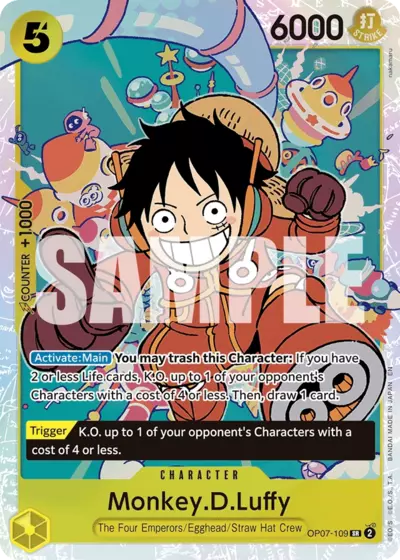 Monkey.D.Luffy OP07-109  | US
