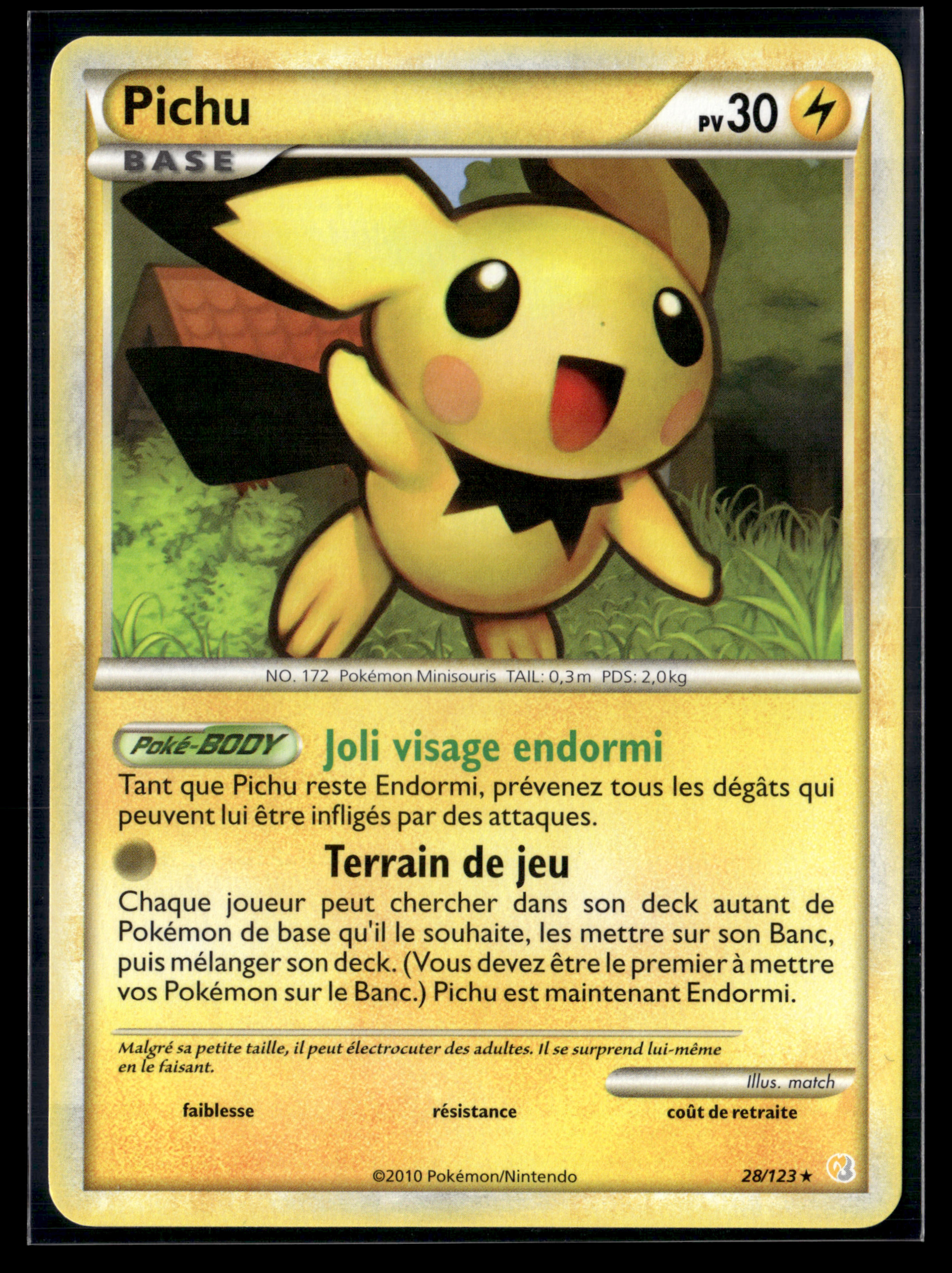Pichu 28/123 HGSS | NM