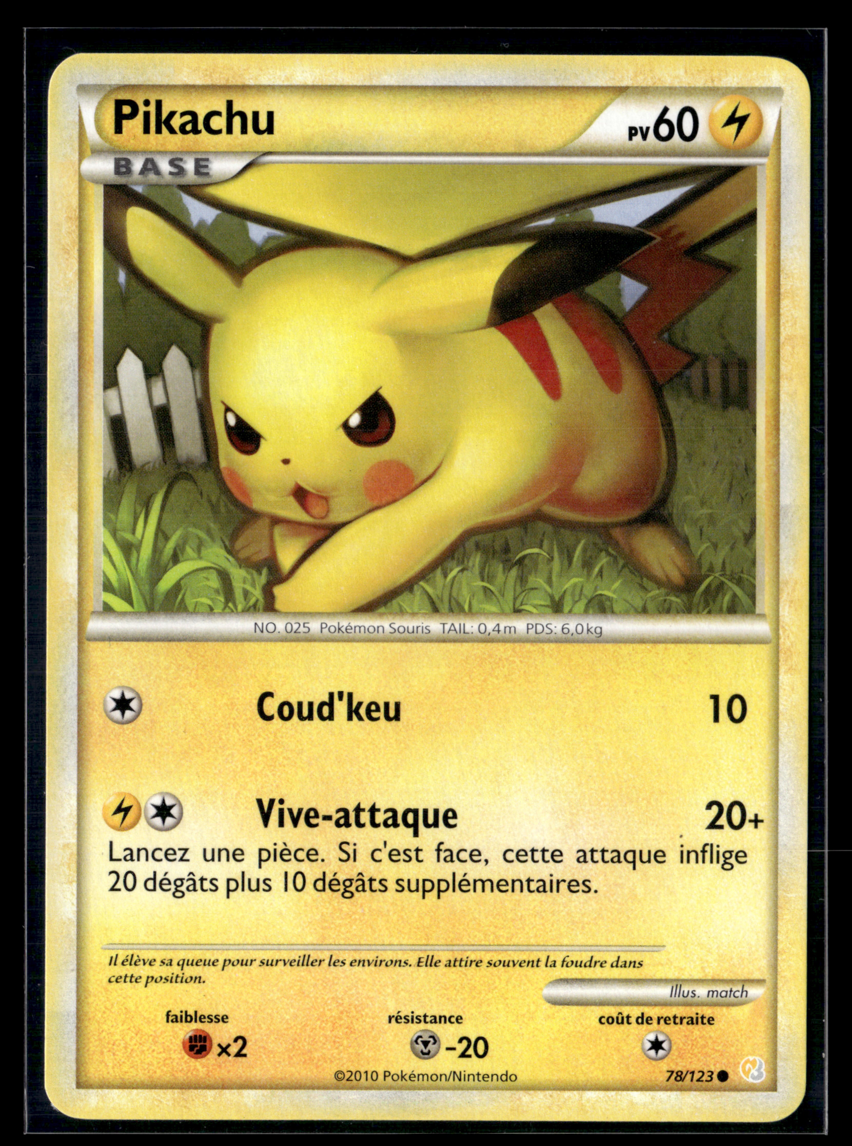 Pikachu 78/1232 HGSS | NM