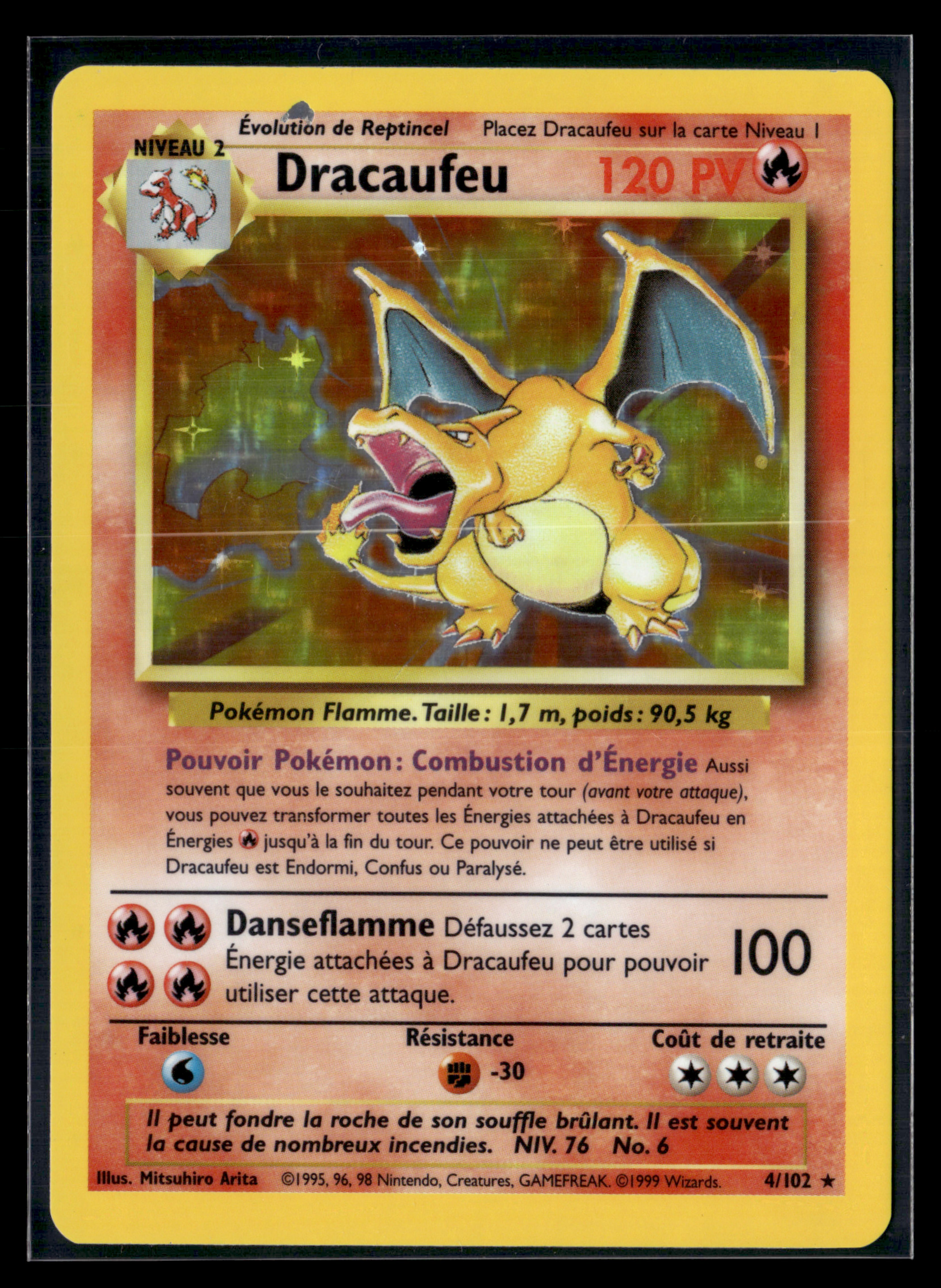 Dracaufeu 4/102 Set de base – EXC+
