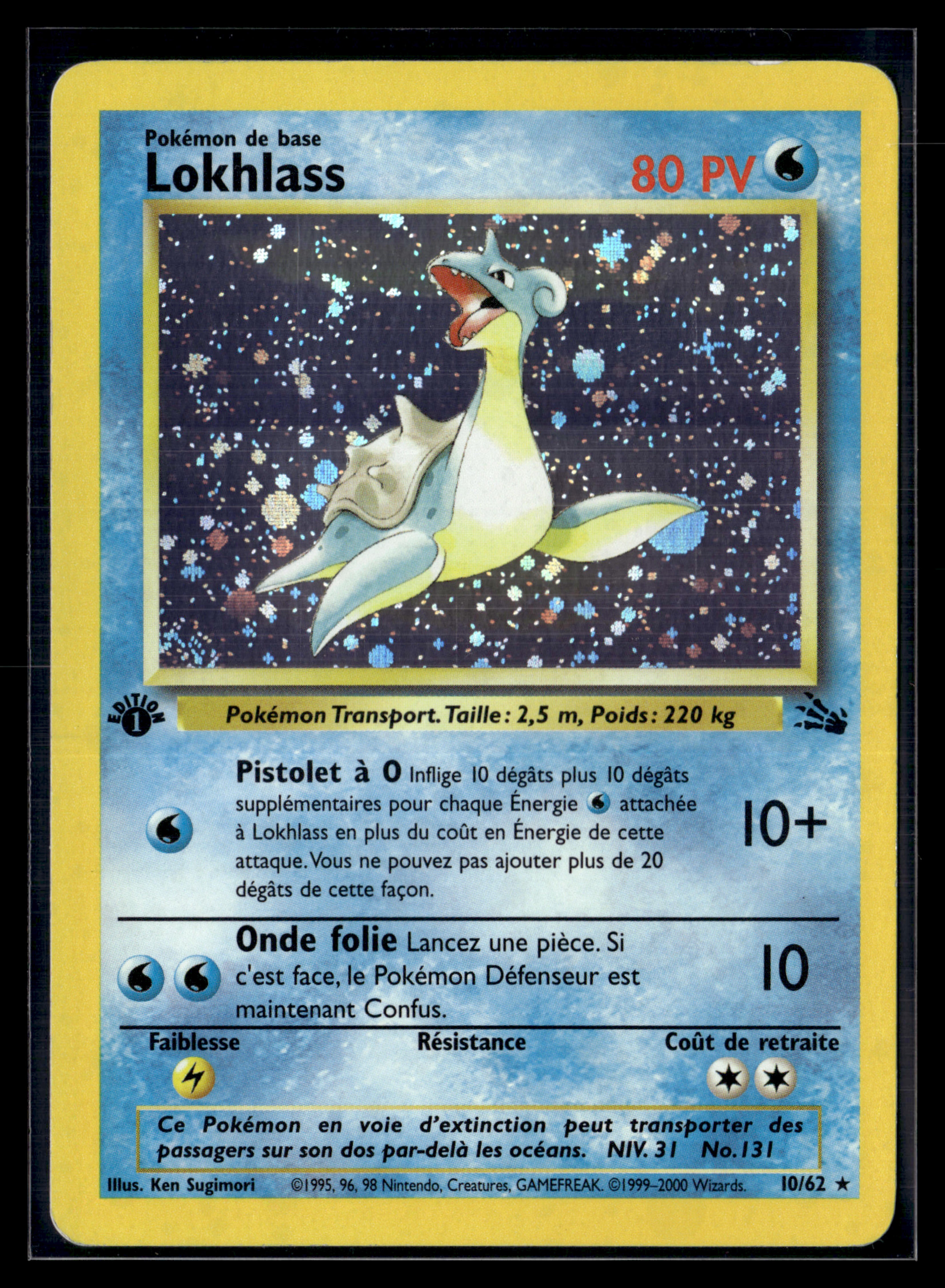 Lokhlass 10/62 ED1 - Fossile - TBE+