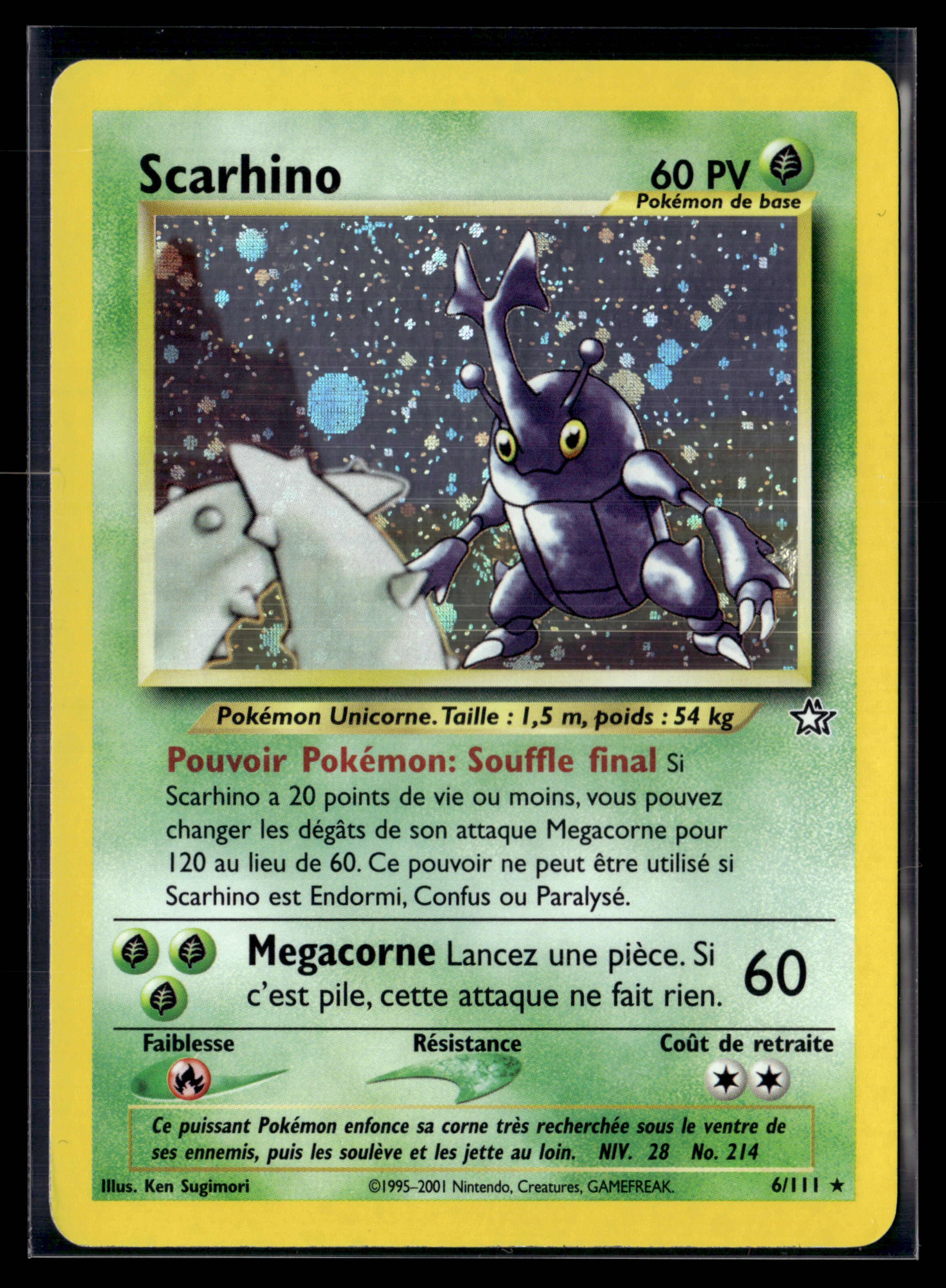Scarhino 6/111 - Neo Genesis (2) - TBE+